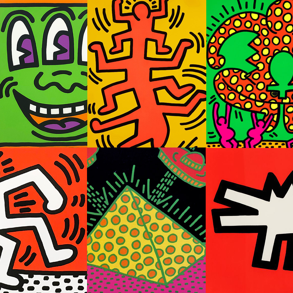 KEITH HARING ART
