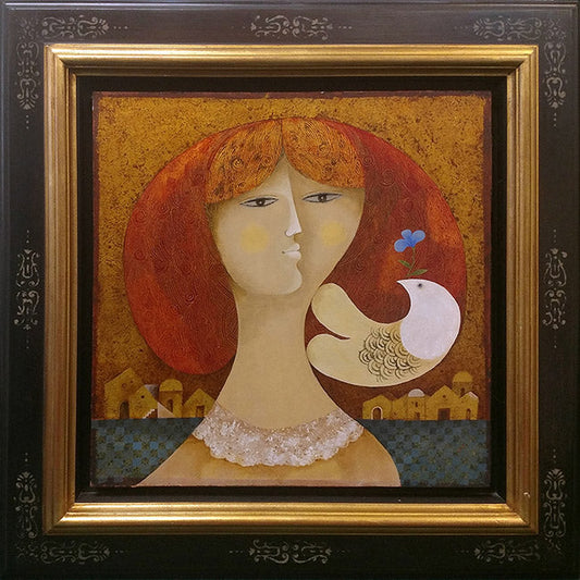 UNKNOWN TITLE (WOMAN WITH DOVE)