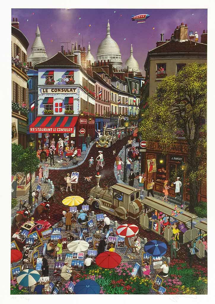 A DAY AT MONTMARTRE