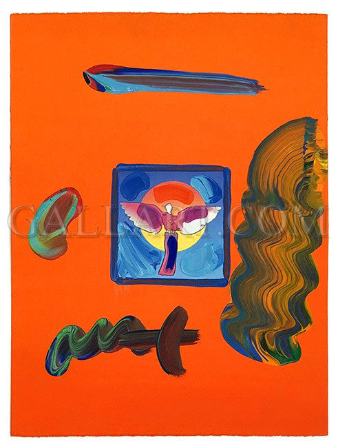 ANGEL WITH HEART (OVERPAINT)