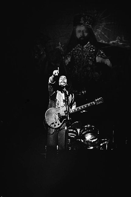 BOB MARLEY ON STAGE