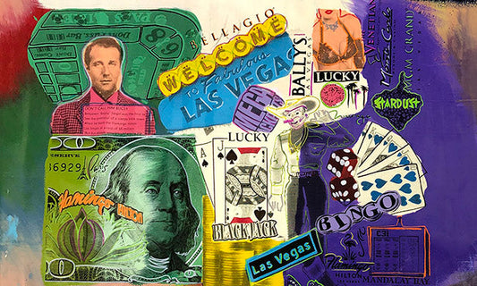 LAS VEGAS ICONS COLLAGE