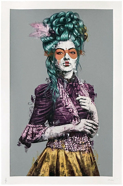 MADELEINE (GREY COPPER LEAF)