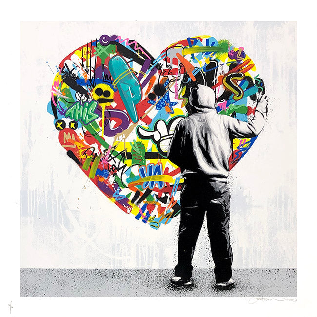 PAINT LOVE (HAND FINISHED)
