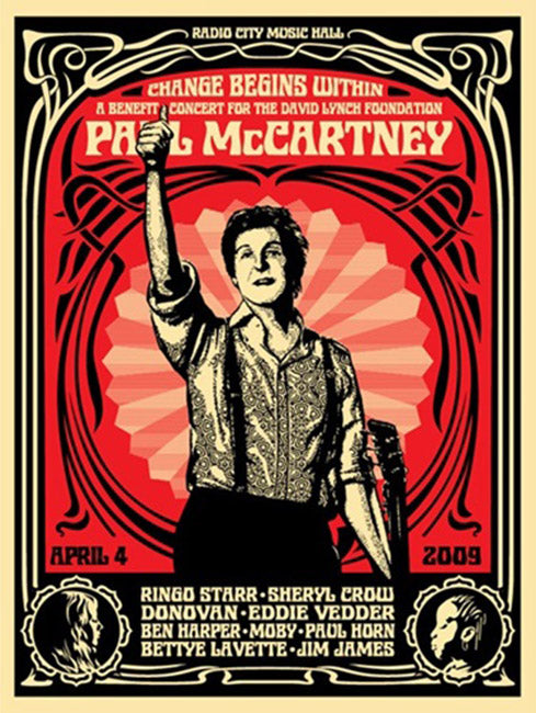 PAUL MCCARTNEY CHANGE BEGINS (RED)