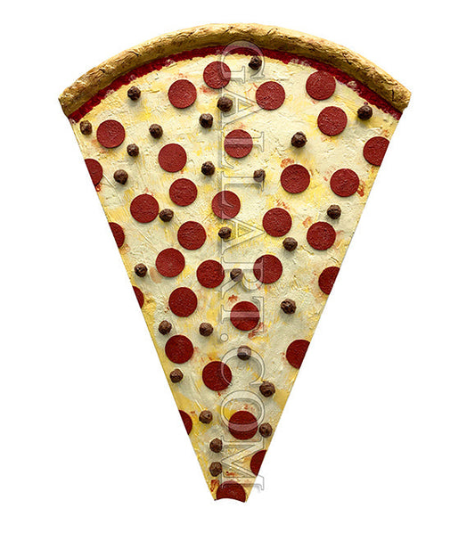 PEPPERONI AND MEATBALL PIZZA