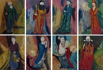 THE EIGHT IMMORTALS (SET OF 8)