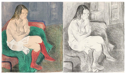 WOMAN IN RED STOCKINGS