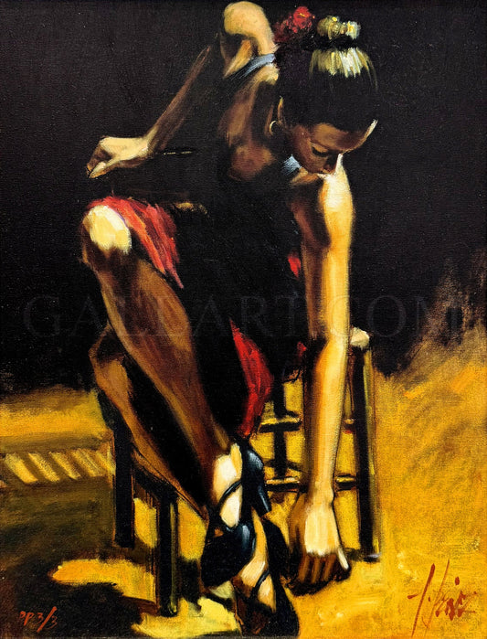 DANCER IN RED SKIRT