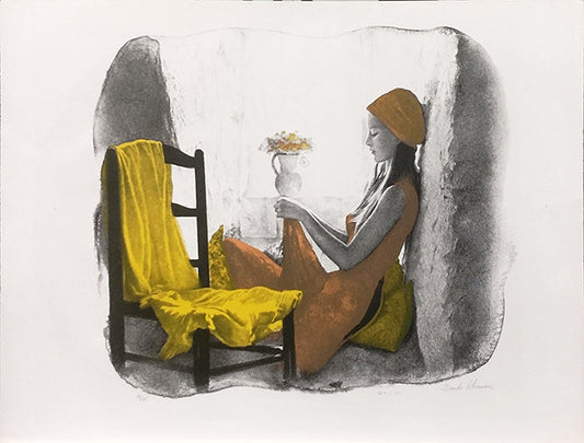 GIRL AT THE WINDOW