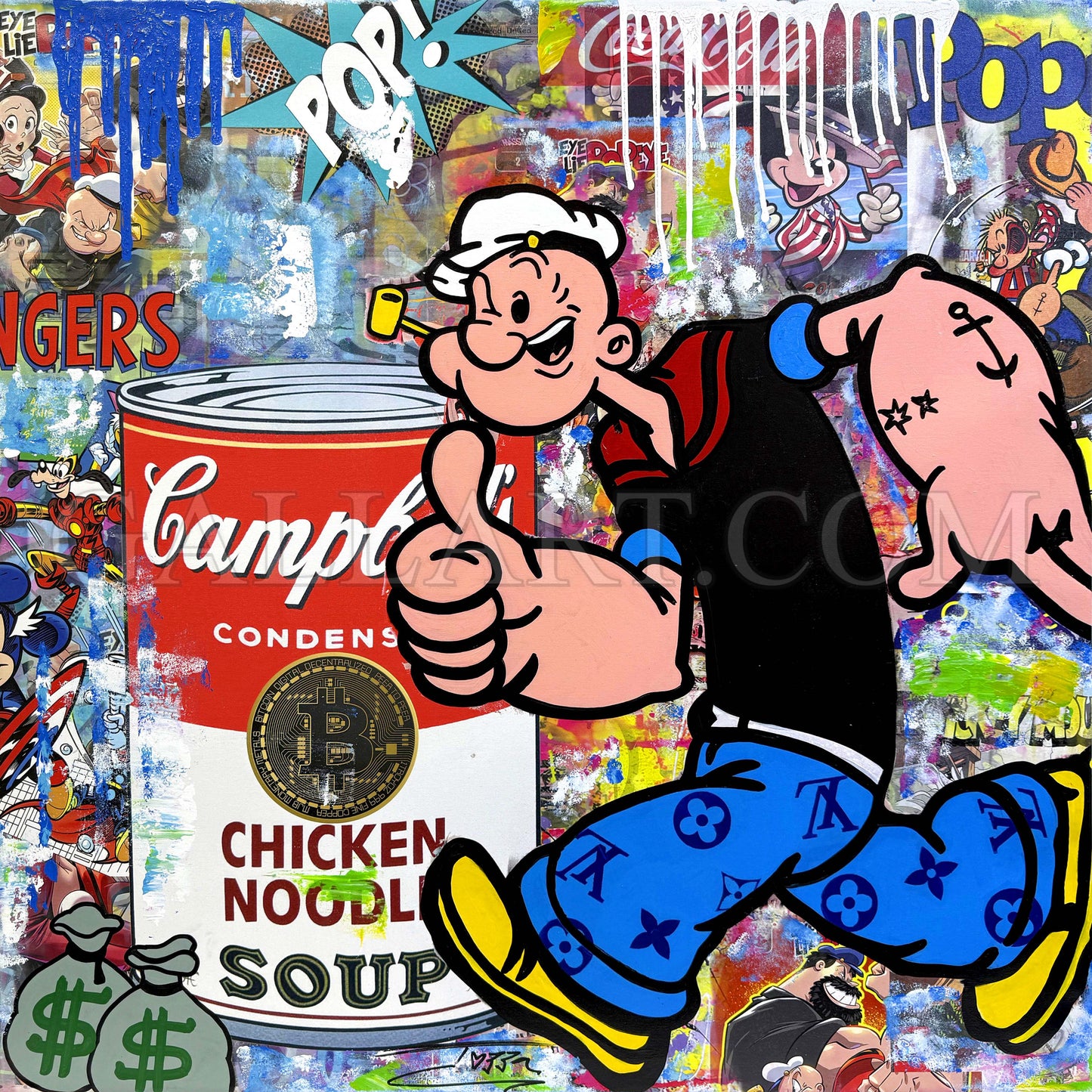 POPEYE IN THE RUN