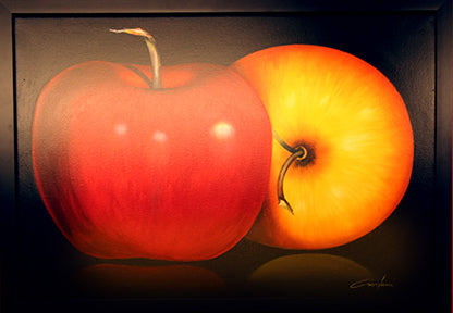 RED AND YELLOW APPLES