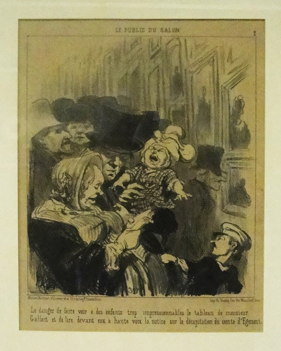 THE DANGER OF SHOWING IMPRESSIONABLE CHILDREN THE PAINTING OF M. GALLAIT, AND OF READING ALOUD THE DECAPITATION OF COUNT EGMONT