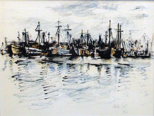 BOATS IN HARBOR