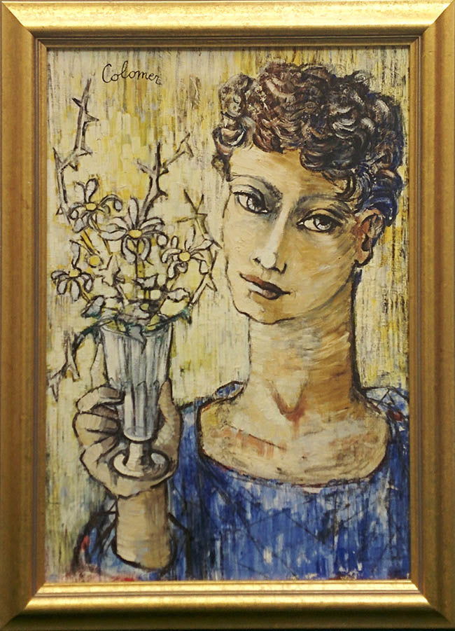 WOMAN WITH FLOWERS