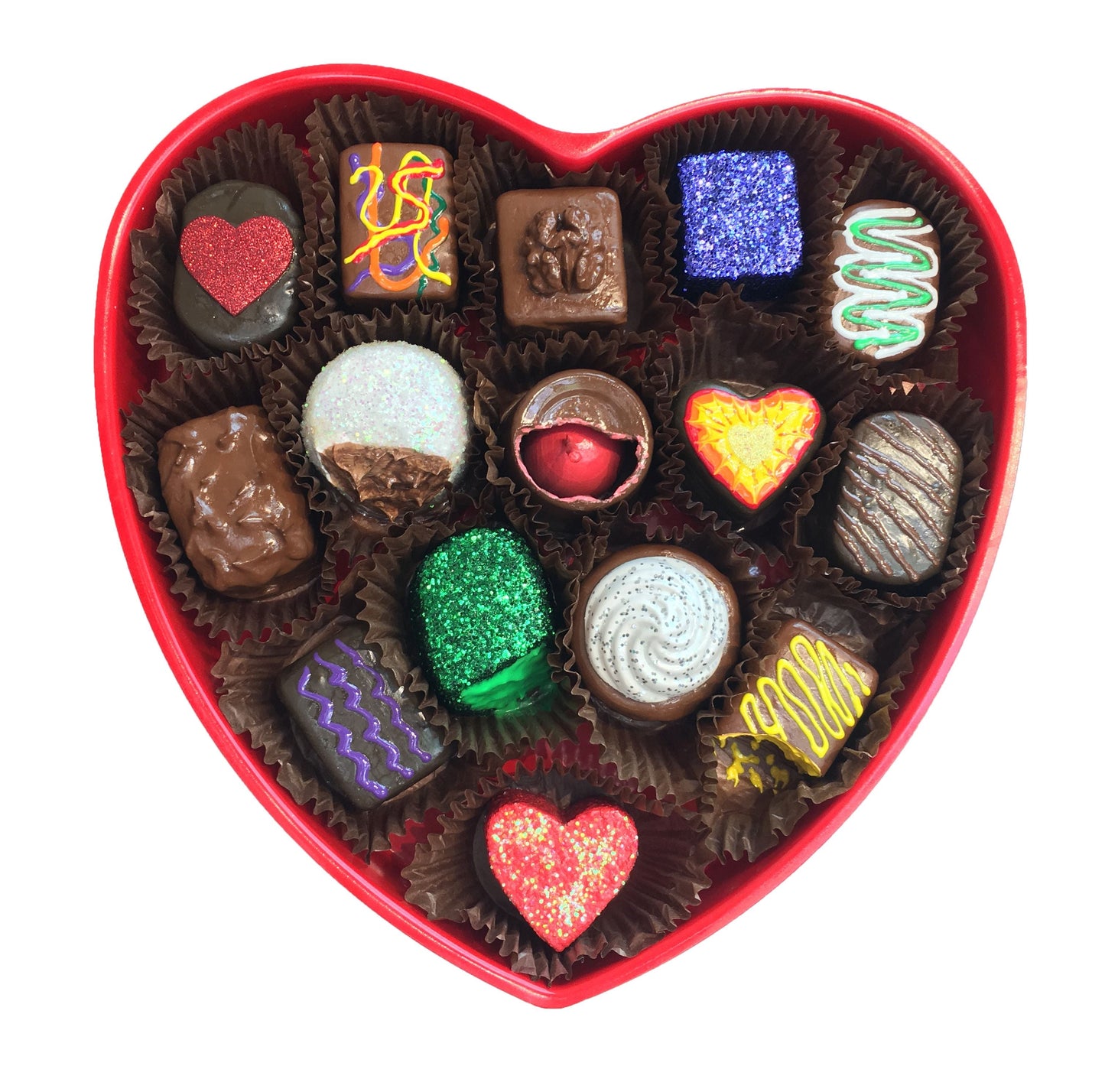 HEART SHAPED CANDY BOX