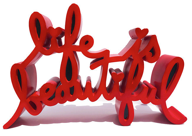 LIFE IS BEAUTIFUL (RED)