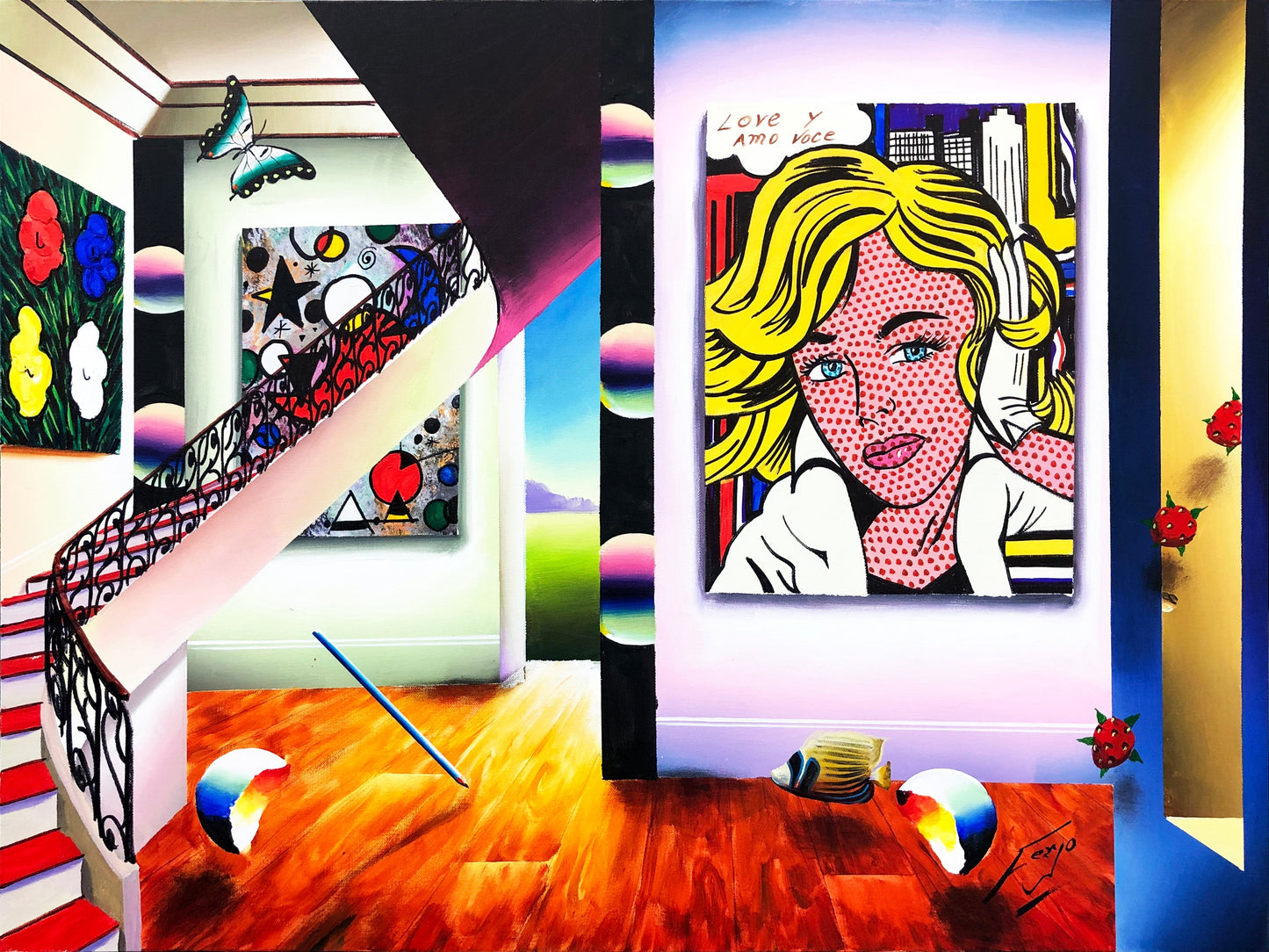 HOMAGE TO LICHTENSTEIN