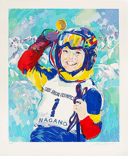 LEROY NEIMAN  Nagano Special Olympics 2005