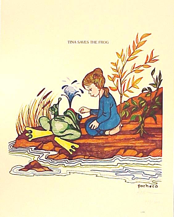 TINA SAVES THE FROG