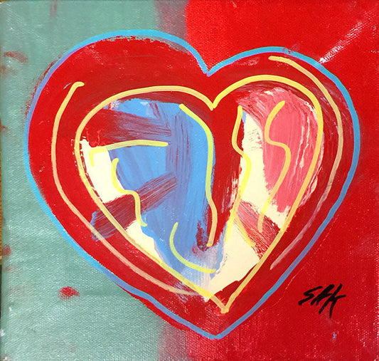 HEART (GREEN & RED)