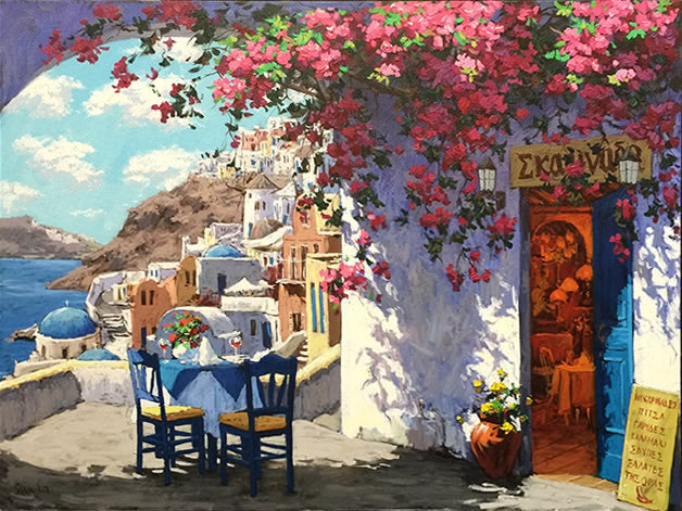 VIBRANT SANTORINI