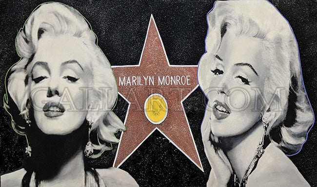 DOUBLE MARILYN - THE HOLLYWOOD STAR