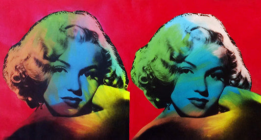 DOUBLE MARILYN - NORMA JEAN (RED)