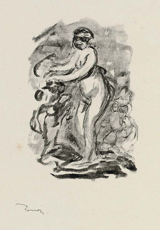 FEMME AU CEP DE VIGNE