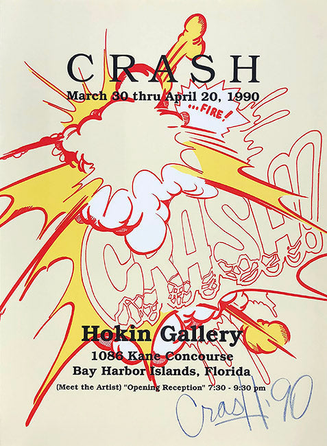 CRASH HOKING GALLERY POSTER