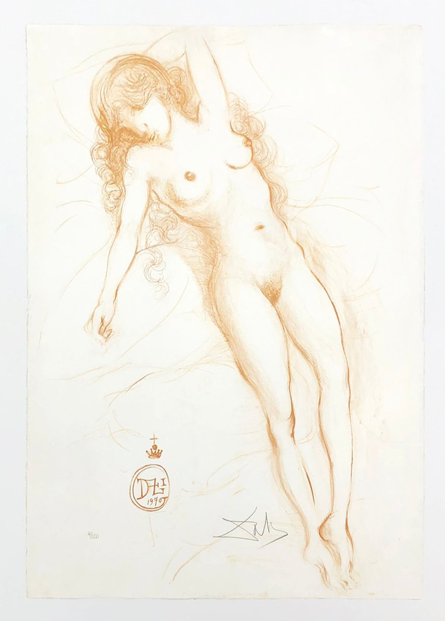 NUDE WITH RAISED ARM (NU DU BRAS LEVE)